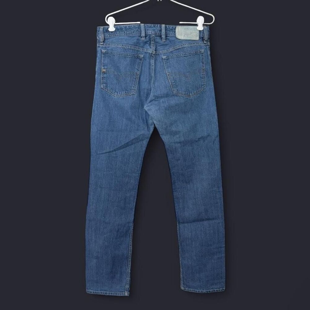 Y2K Diesel Waykee straight leg jeans mid wash button fly